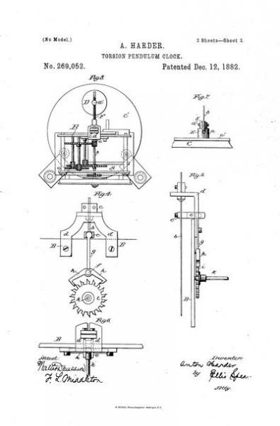 Zegary roczne i ich twórca – Anton Johann Harder